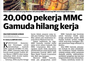 ISU MRT2: SIAPA DI SEBALIK GAMUDA?