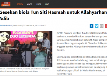 ANTARA SEDEKAH AL-FATIHAH, SEEKOR LEMBU DAN BIOLA