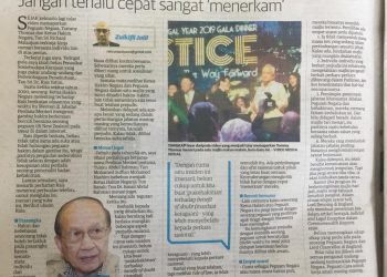 APA SUDAH JADI DENGAN UTUSAN?