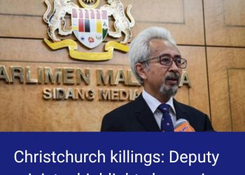 KENYATAAN RAJA BAHRIN SEAKAN SAMA SEPERTI MANIFESTO PENGGANAS DI NEW ZEALAND DAN SENATOR FRASER ANNING