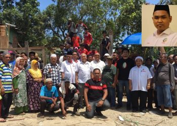 PERKASA SIMPATI 23 KELUARGA, RUMAH DIARAH ROBOH DI TINOSA, SABAH