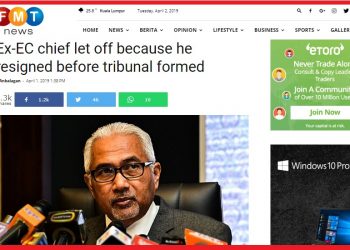 TOMMY THOMAS BERBOHONG DI HADAPAN PANEL HAKIM TRIBUNAL SPR