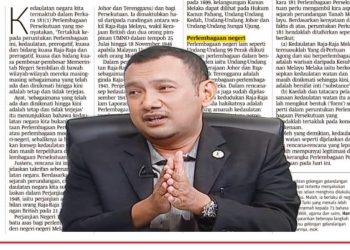 BUKTI MALAYSIA NEGARA ISLAM – SIRI V