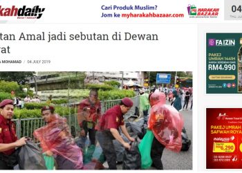 CONTOHILAH JABATAN AMAL, JADIKAN ‘SOP’ KETIKA PERHIMPUNAN AMAN – AHMAD MASLAN