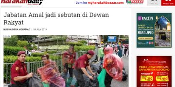 CONTOHILAH JABATAN AMAL, JADIKAN ‘SOP’ KETIKA PERHIMPUNAN AMAN – AHMAD MASLAN