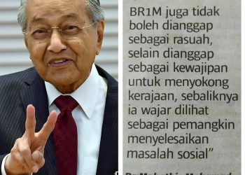 BR1M DAN ERA EKONOMI NAJIB BERBANDING MAHATHIR DAN ANWAR