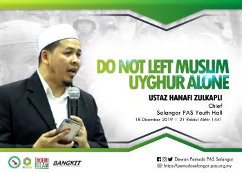 DO NOT LEFT MUSLIM UIGHUR ALONE