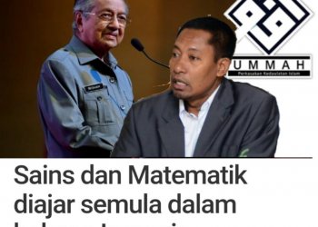 TUN MAHATHIR, SILA BATALKAN HASRAT LAKSANA PPSMI