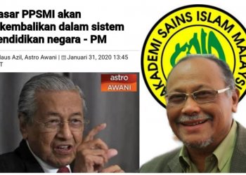 ASASI PERTIKAI KENAPA PPSMI INGIN DILAKSANAKAN KEMBALI