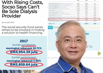ISU RAWATAN DIALISIS: TERKILAN DAN SEDIH DENGAN JAWAPAN PERKESO