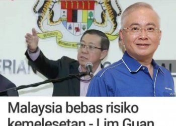 MALAYSIA BEBAS RISIKO KEMELESETAN: MCA BIMBANG KENYATAAN MENTERI KEWANGAN