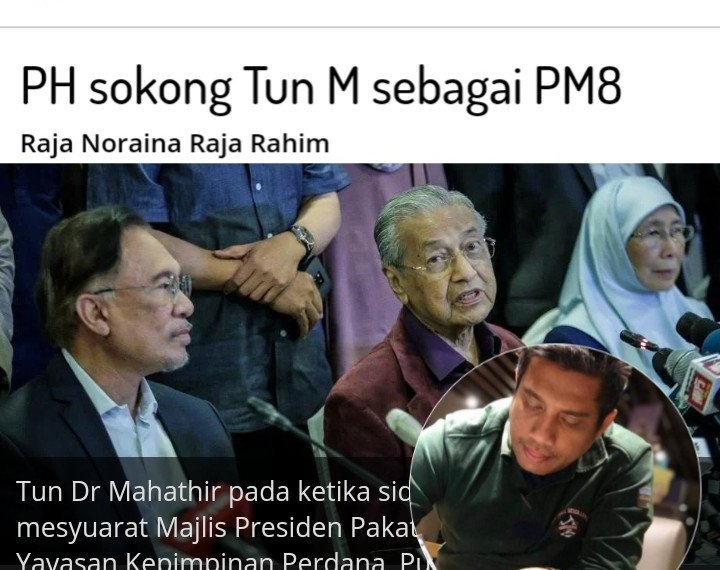 Dr Mahathir Musnahkan Pakatan Harapan Dan Anwar Ibrahim Dalam Satu Pagi Editor Malaysia