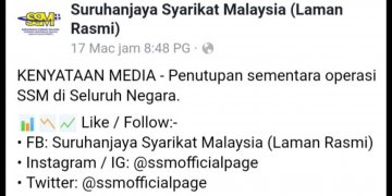 SURAT TERBUKA KEPADA YAB PM – ADAKAH SSM SABOTAJ EKONOMI NEGARA?