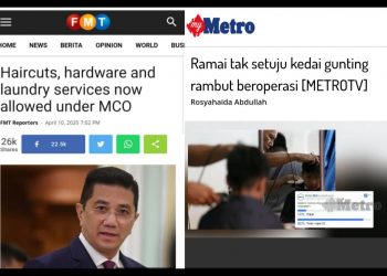 TANGGUH DAHULU PERKHIDMATAN GUNTING RAMBUT