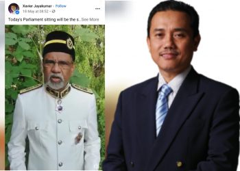 LAPOR POLIS TERHADAP KEBIADAPAN YB XAVIER KUMAR KERANA MENGHINA YDP AGONG