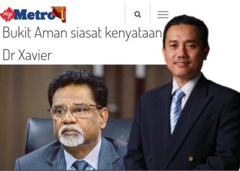 LAPORAN POLIS TERHADAP XAVIER, BUKTI KESATUAN DAN SOLIDARITI SESAMA ISLAM