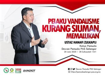 PELAKU VANDALISME KURANG SIUMAN, MEMALUKAN