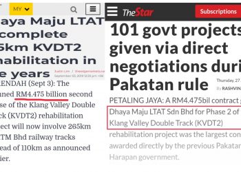 DHAYA MAJU LTAT DAPAT PROJEK BERNILAI RM4.475 BILION DARIPADA RM6.61 BILION ‘DIRECT NEGO’
