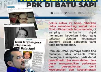 PEMUDA UMNO CADANG BN DAN PN TIDAK BERTANDING DI BATU SAPI – ASYRAF WAJDI
