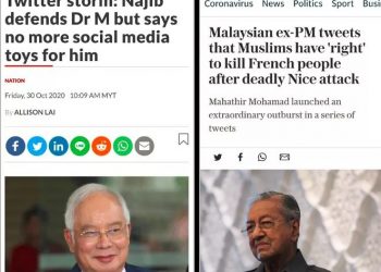 PERLU ADIL DAN NILAI KESELURUHAN KONTEKS KENYATAAN TUN MAHATHIR – NAJIB