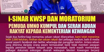 i-SINAR KWSP DAN MORATORIUM: PEMUDA UMNO KUMPUL DAN SERAH ADUAN RAKYAT KEPADA KEMENTERIAN KEWANGAN
