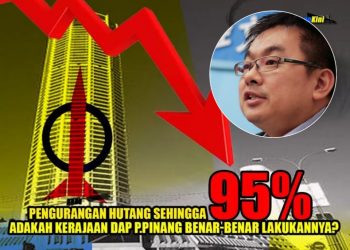 PUTAR BELIT GUAN ENG MENGENAI HUTANG PULAU PINANG