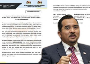 KERAJAAN BATAL KEPUTUSAN JUAL ASET TABUNG HAJI KEPADA TAMACO