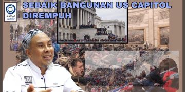 DEMOKRASI DUNIA RUNTUH SEBAIK BANGUNAN US CAPITOL DIREMPUH