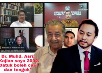 PERSOALAN BAGAIMANA “99 PERATUS PEMUDA UMNO JUTAWAN” SEPATUTNYA DITUJUKAN KEPADA MAHATHIR