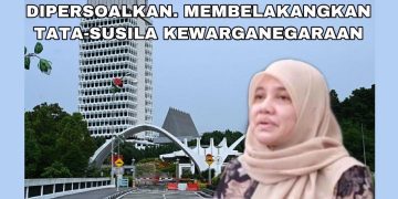 HUBUNGAN INTIM DONG ZONG-CHINA DIPERSOAL, MEMBELAKANGKAN TATA SUSILA KEWARGANEGARAAN