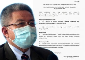 KUARANTIN “DOUBLE STANDARD” KERAJAAN DIPERTIKAI