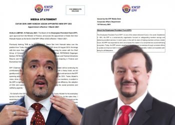 AMIR HAMZAH GANTI ALIZAKRI SEBAGAI CEO KWSP