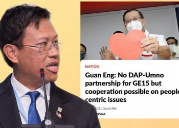 DAP ‘PERASAN’ MAHU BEKERJASAMA DENGAN UMNO