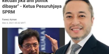 AKTA SPRM SUDAH CUKUP UNTUK TANGANI ISU RASUAH AHLI PARLIMEN LOMPAT PARTI