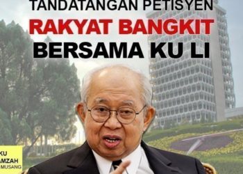 KU LI: RAKYAT BANGKIT BERSAMA MENANDATANGANI PETISYEN DESAK PARLIMEN BERSIDANG SEGERA