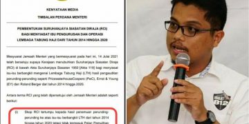 TUBUH RCI TABUNG HAJI TETAPI KENAPA TIDAK MAHU SIASAT APA YANG DILAKUKAN PAKATAN HARAPAN?