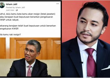 BILA MAHU LETAK JAWATAN, SOAL ISHAM KEPADA ZAFRUL