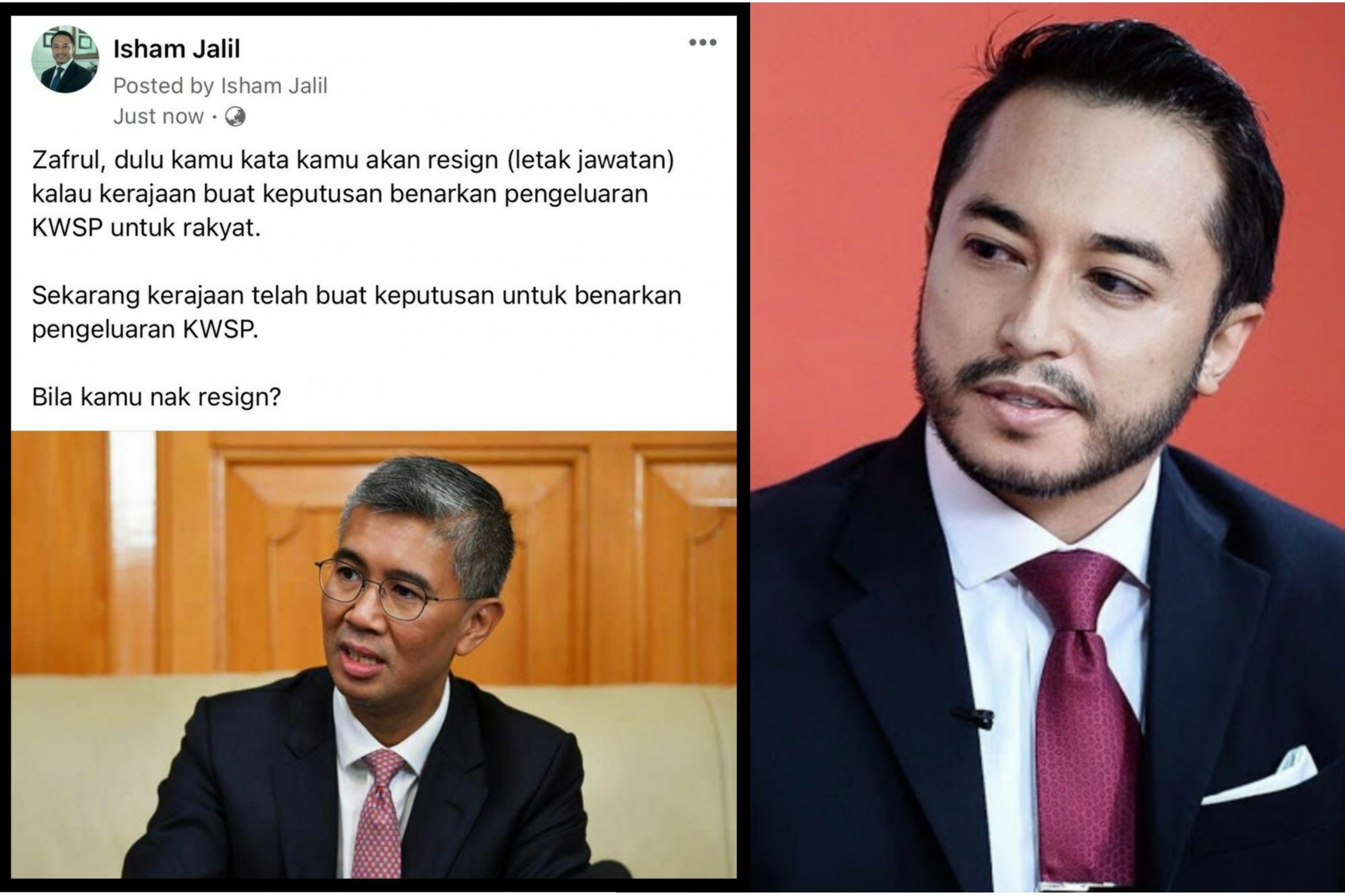 Jawatan letak menteri malaysia kewangan Perdana Menteri