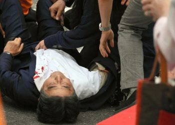 BEKAS PERDANA MENTERI JEPUN SHINZO ABE MATI DITEMBAK