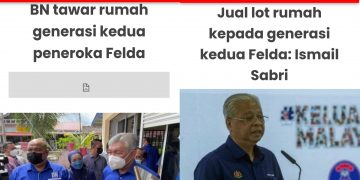 WARGA FELDA TUNTUT JANJI MANIFESTO PRN JOHOR LAKSANA RUMAH GENERASI KEDUA