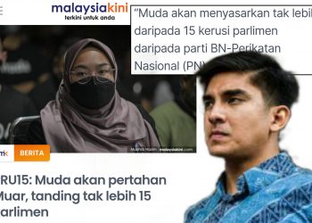 MUDA BAKAL BANTU PH KUASAI 15 KERUSI PARLIMEN