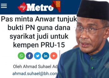 DANA JUDI: PN AKAN SAMAN JIKA ANWAR GAGAL KEMUKA BUKTI