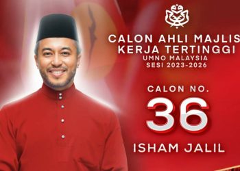 ISHAM JALIL, CALON AHLI MKT NO.36
