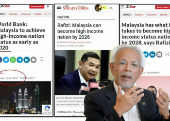 BEZA PANDANGAN BANK DUNIA DAN RAJA FORMULA RAFIZI -SHAHRIR SAMAD