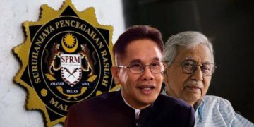 TUN DAIM, HALIM SAAD KUNCI MULUT DISIASAT SPRM, ISU PENYELEWENGAN RM2.3 BILION