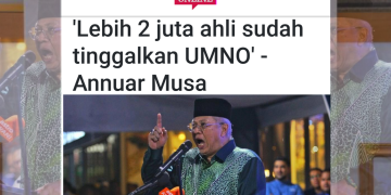 ANNUAR MUSA BOHONG 2 JUTA AHLI TINGGALKAN UMNO?