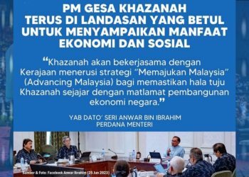 PERDANA MENTERI GESA KHAZANAH TERUSKAN USAHA, MAMPU BERI MANFAAT EKONOMI, SOSIAL