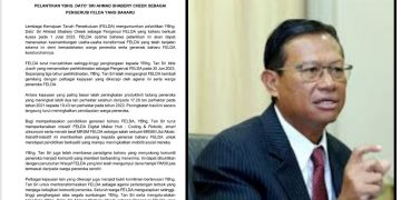 PELANTIKAN AHMAD SHABERY CHEEK SEBAGAI PENGERUSI FELDA