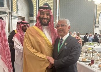 YDP AGONG BERTEMU PUTERA MAHKOTA ARAB SAUDI