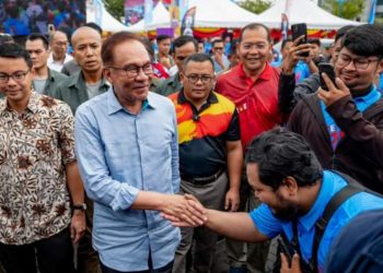 ANWAR HADIR PROGRAM HIMPUNAN RIDER MADANI SELANGOR, HARAP KEBAJIKAN TERBELA